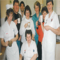 1992 - Last Tea in Surgical Ward, Old Lewis Hospital