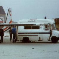 Air Ambulance, and Patient, Barra Airport