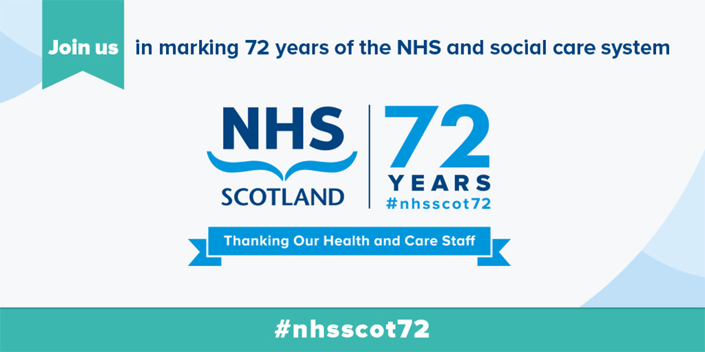 NHS Scotland 72 Years image