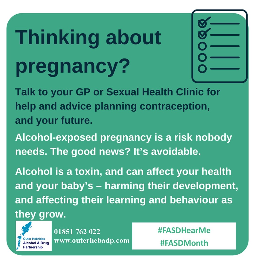 Avoiding Alcohol During Pregnancy NHS Western Isles Serving the
