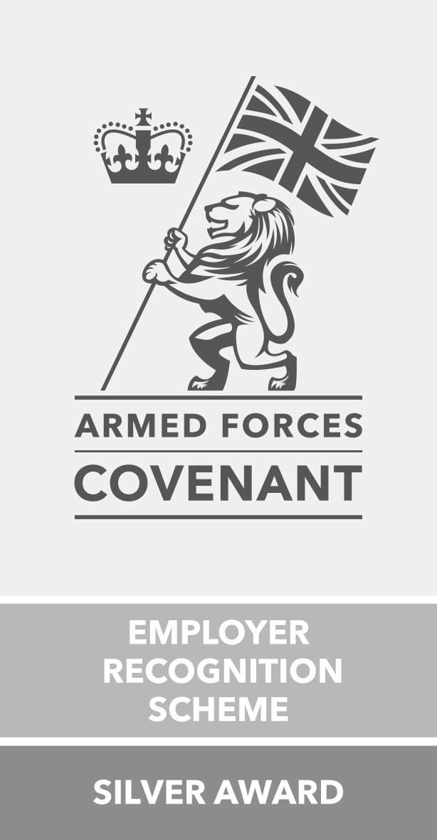 Armed Force Covenant Employer Recognition Scheme Silver Award Image