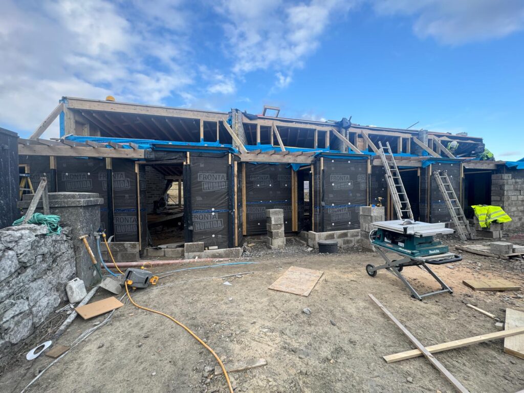 Photo: Works ongoing 